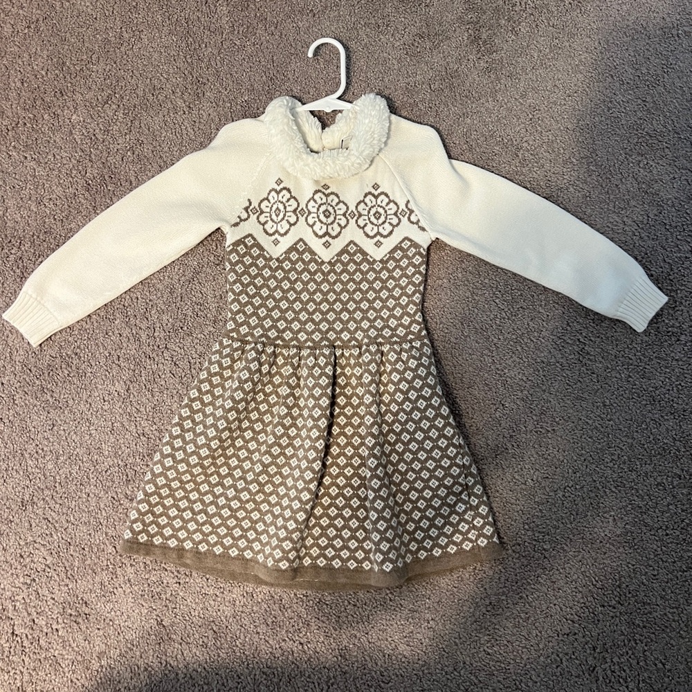 Beautiful Janie and Jack wool dress size 5